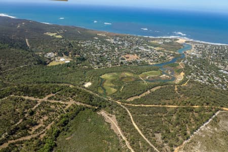 Aerial Image of ANGLESEA