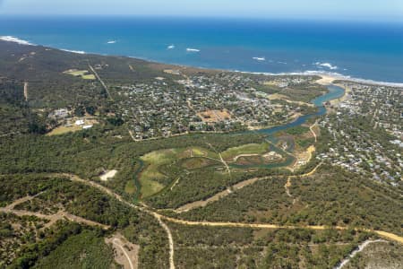 Aerial Image of ANGLESEA