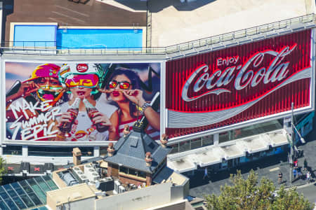 Aerial Image of COCA COLA BILLBOARD KINGS CROSS