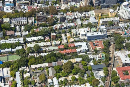 Aerial Image of KINGS CROSS