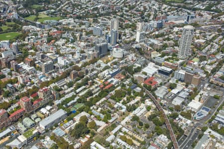 Aerial Image of WOOLLOOMOOLOO