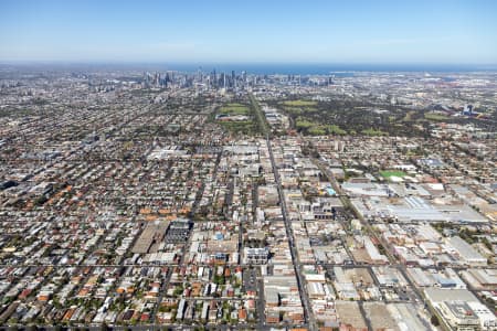 Aerial Image of SYDNEY ROAD, BRUNSWICK