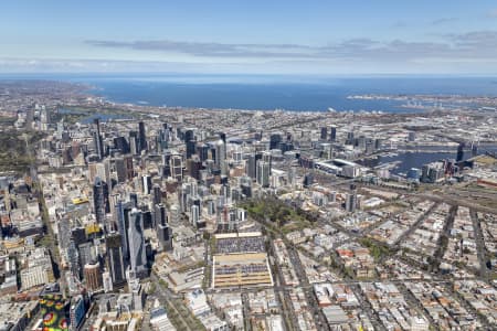 Aerial Image of FRANKLIN STREET, MELBOURNE