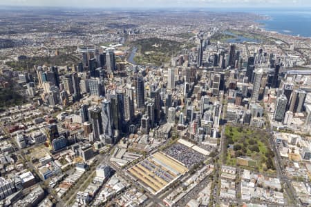 Aerial Image of FRANKLIN STREET, MELBOURNE