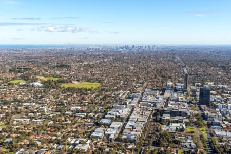 Aerial Image of STATION STREET, BOX HILL