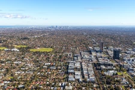 Aerial Image of STATION STREET, BOX HILL