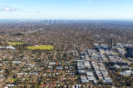 Aerial Image of STATION STREET, BOX HILL