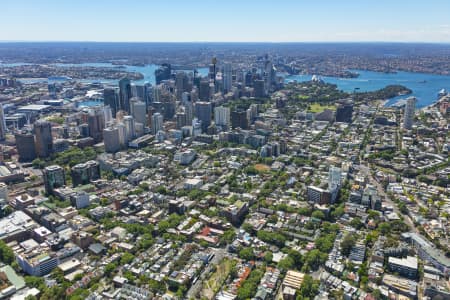 Aerial Image of REDFERN, SURRY HILLS AND DARLINGHURST
