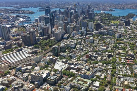 Aerial Image of REDFERN, SURRY HILLS AND DARLINGHURST