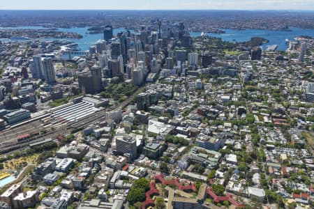 Aerial Image of REDFERN, SURRY HILLS AND DARLINGHURST