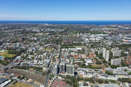 Aerial Image of REDFERN, SURRY HILLS AND DARLINGHURST