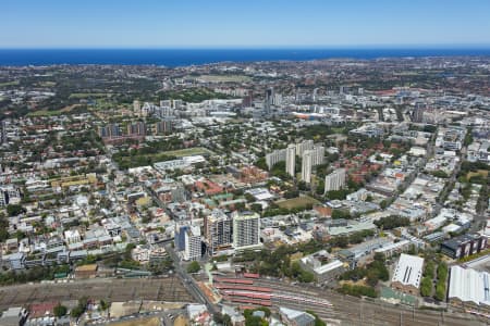 Aerial Image of REDFERN, SURRY HILLS AND DARLINGHURST