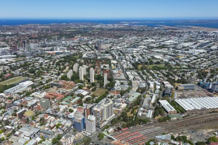 Aerial Image of REDFERN, SURRY HILLS AND DARLINGHURST