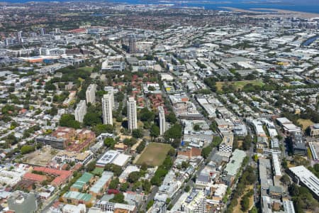 Aerial Image of REDFERN, SURRY HILLS AND DARLINGHURST