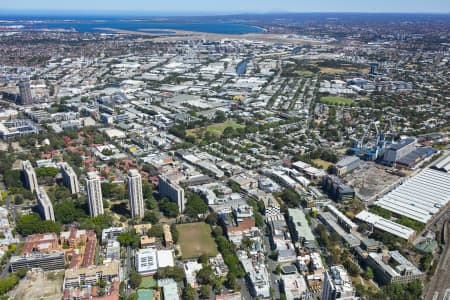 Aerial Image of REDFERN, SURRY HILLS AND DARLINGHURST