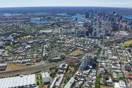 Aerial Image of REDFERN, SURRY HILLS AND DARLINGHURST