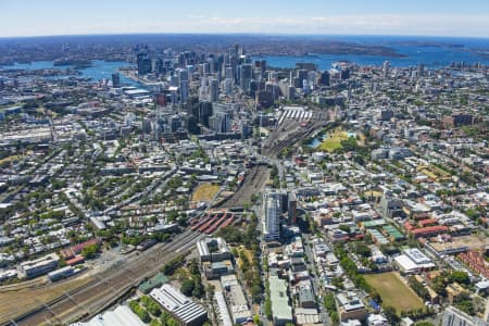 Aerial Image of REDFERN, SURRY HILLS AND DARLINGHURST