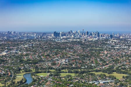 Aerial Image of CANTERBURY