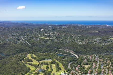 Aerial Image of ROSEVILLE CHASE AND SURROUNDS