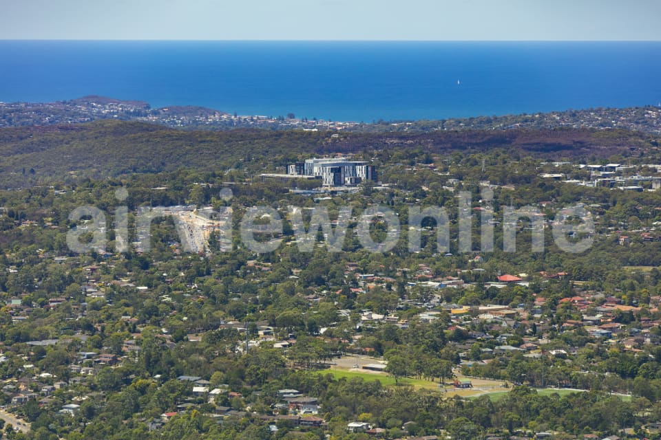 Aerial Image of Frenchs Forest Hospital