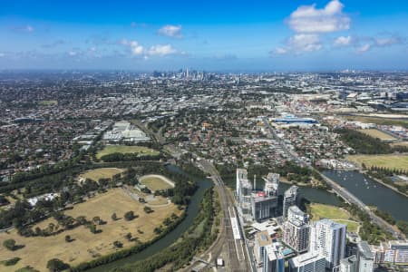 Aerial Image of WOLLI CREEK AERIAL PHOTO
