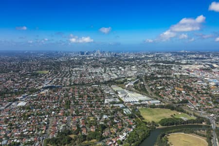 Aerial Image of MARRICKVILLE INDUSTRIAL AERIAL PHOTO