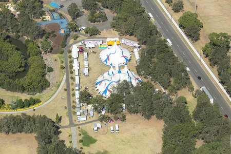 Aerial Image of THE GREAT MOSCOW CIRCUS AT EARLWOOD