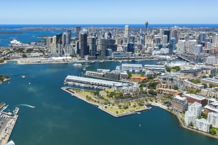 Aerial Image of PYRMONT TO BARANGAROO