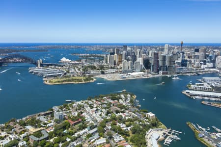 Aerial Image of BALMAIN EAST TO BARANGAROO