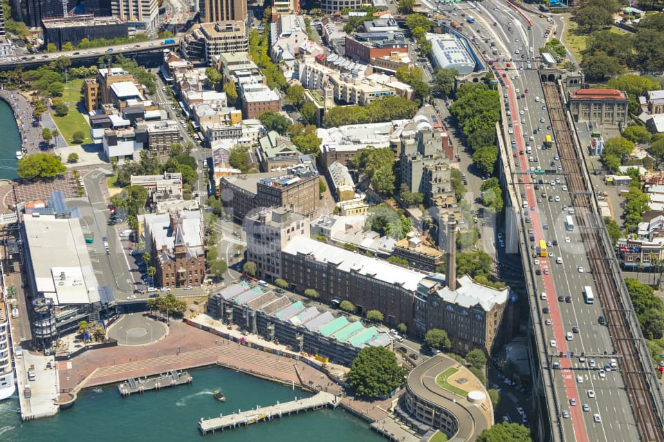 Aerial Image of The Rocks