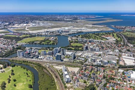 Aerial Image of WOLLI CREEK
