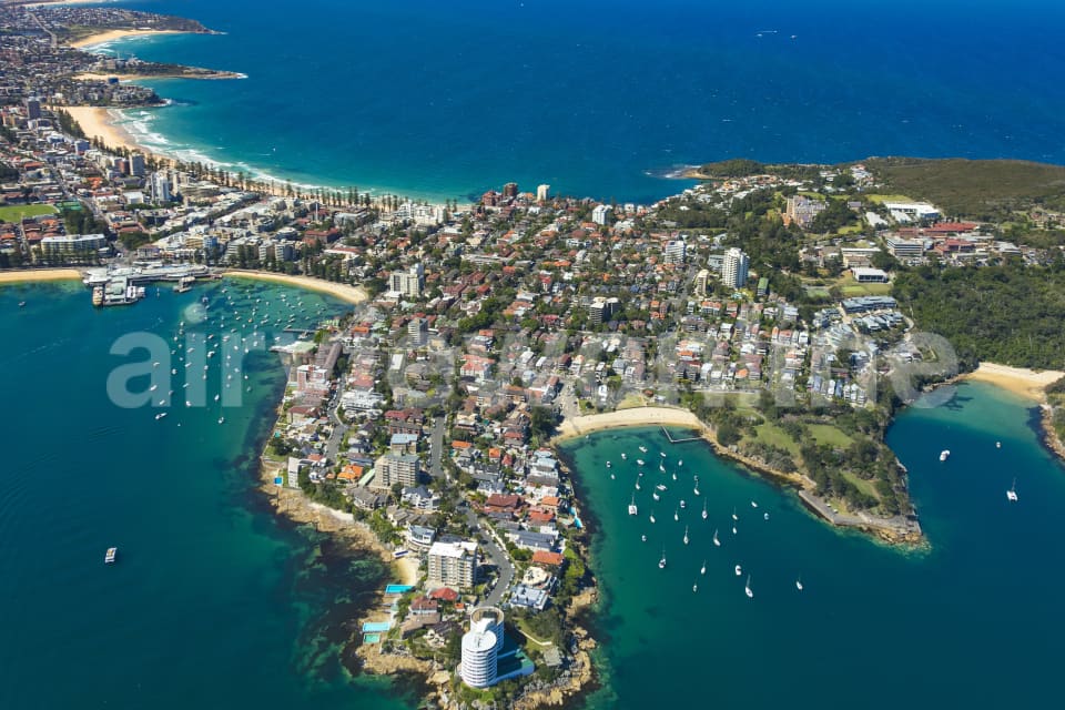 Aerial Image of Manly, Little Manly And Collins Flat