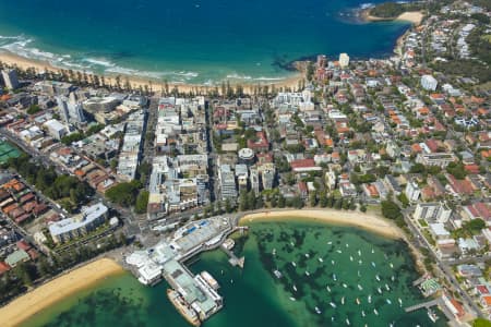 Aerial Image of MANLY AND MANLY WHARF