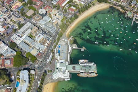 Aerial Image of MANLY AND MANLY WHARF