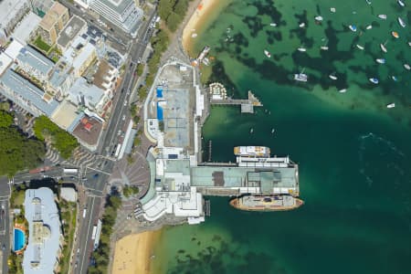 Aerial Image of MANLY AND MANLY WHARF