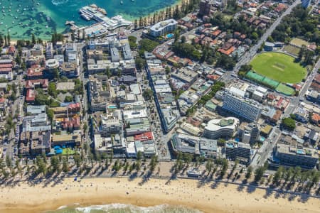 Aerial Image of THE CORSO MANLY