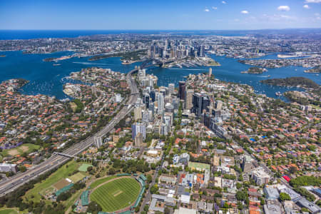 Aerial Image of NORTH SYDNEY