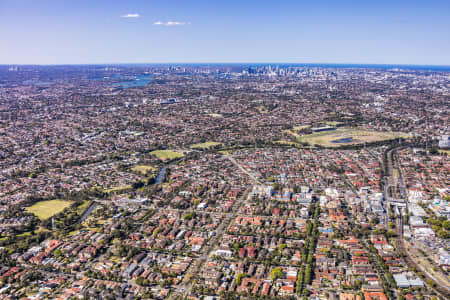 Aerial Image of CAMPSIE