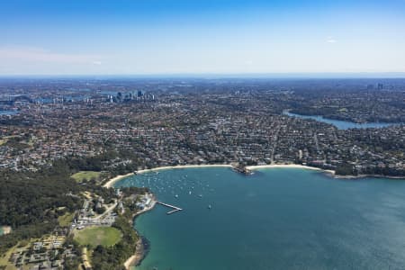 Aerial Image of BALMORAL BEACH MOSMAN