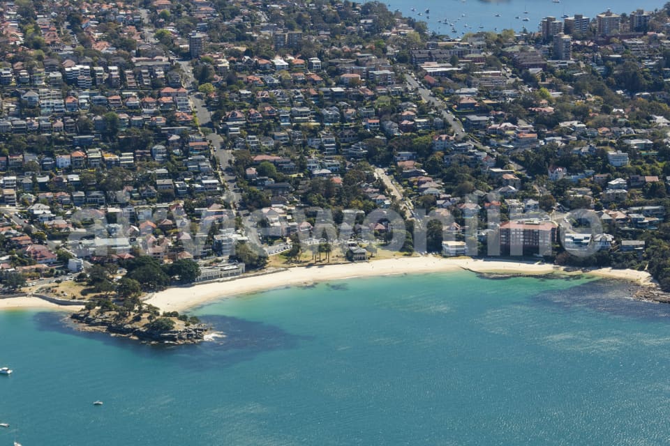 Aerial Image of Balmoral Beach Mosman