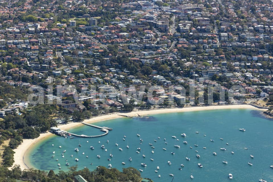 Aerial Image of Balmoral Beach Mosman