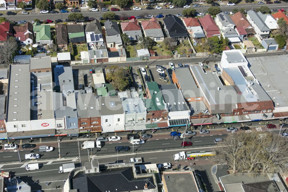 Aerial Image of Mascot Shops