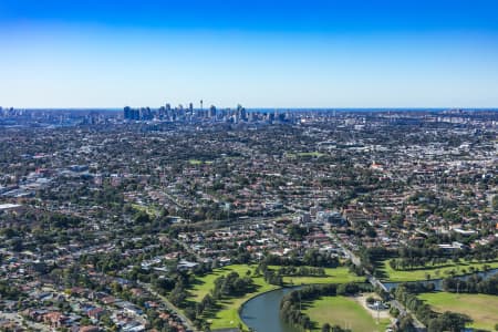 Aerial Image of DULLWICH HILL STATION