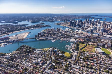 Aerial Image of GLEBE