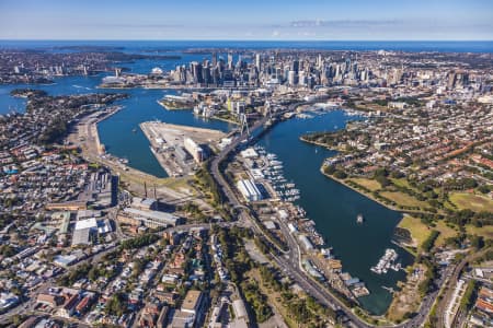Aerial Image of BALMAIN