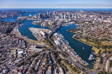 Aerial Image of BALMAIN