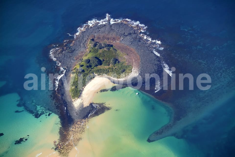 Aerial Image of Green Island, NSW