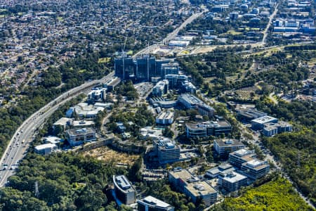 Aerial Image of NORTH RYDE