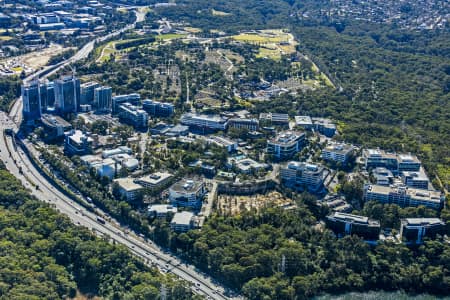 Aerial Image of NORTH RYDE