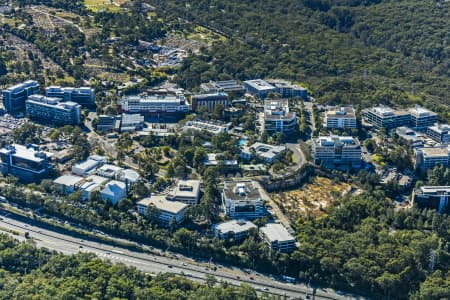 Aerial Image of NORTH RYDE